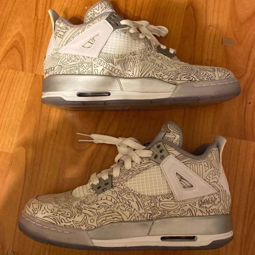 Retro Laser 4 Jordan’s